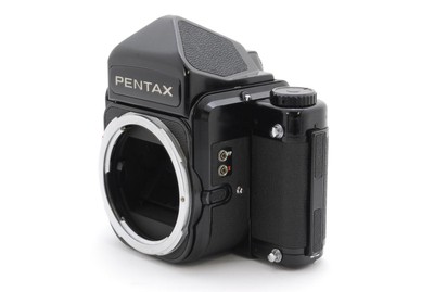 Pentax 67 Late Model 6x7 Body w/ Eye Level Prism Finder Near Mint