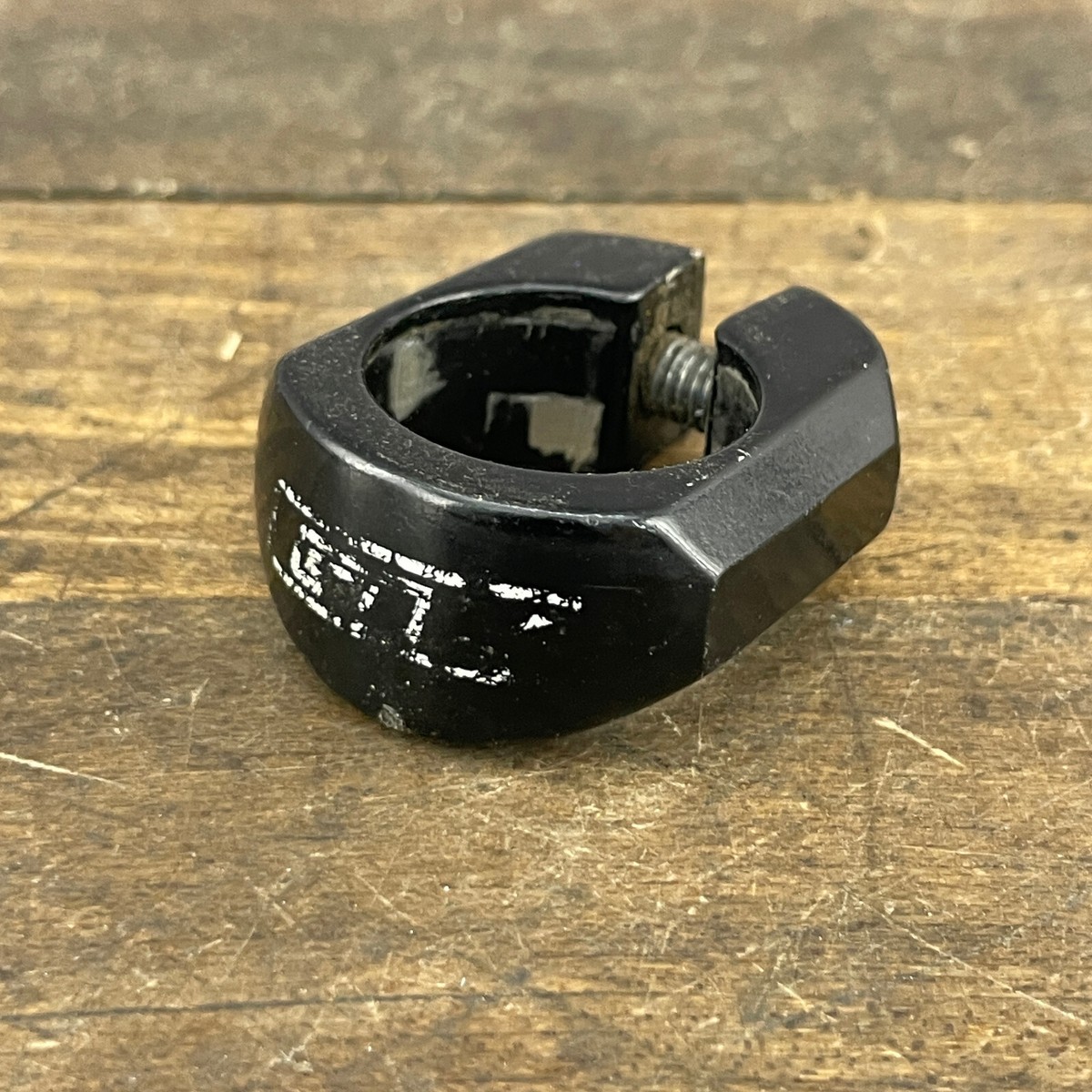 Vintage GT Dyno Seatpost Clamp 25.4mm Black Old School BMX