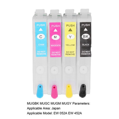 Ink Cartridges Compatible Refill 4 Colors W/ Permanent Chip For Inkjet Printer✈ - Bild 7 von 34