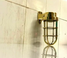 Nautical Ship Marine New Solid Brass Wall Swan Passageway wall Bulkhead Light 1p