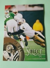 1994 Select Football Card #121 Sam Mills - New Orleans Saints 