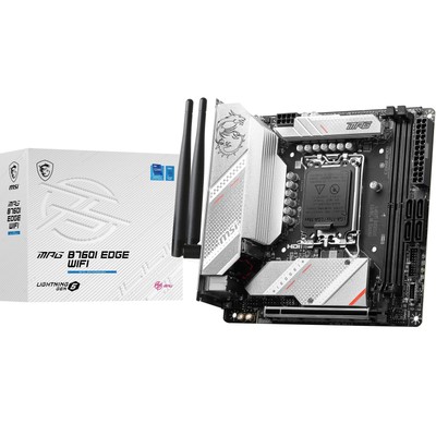 MSI MPG B760I Edge WiFi Motherboard Intel B760 LGA 1700 Mini ATX