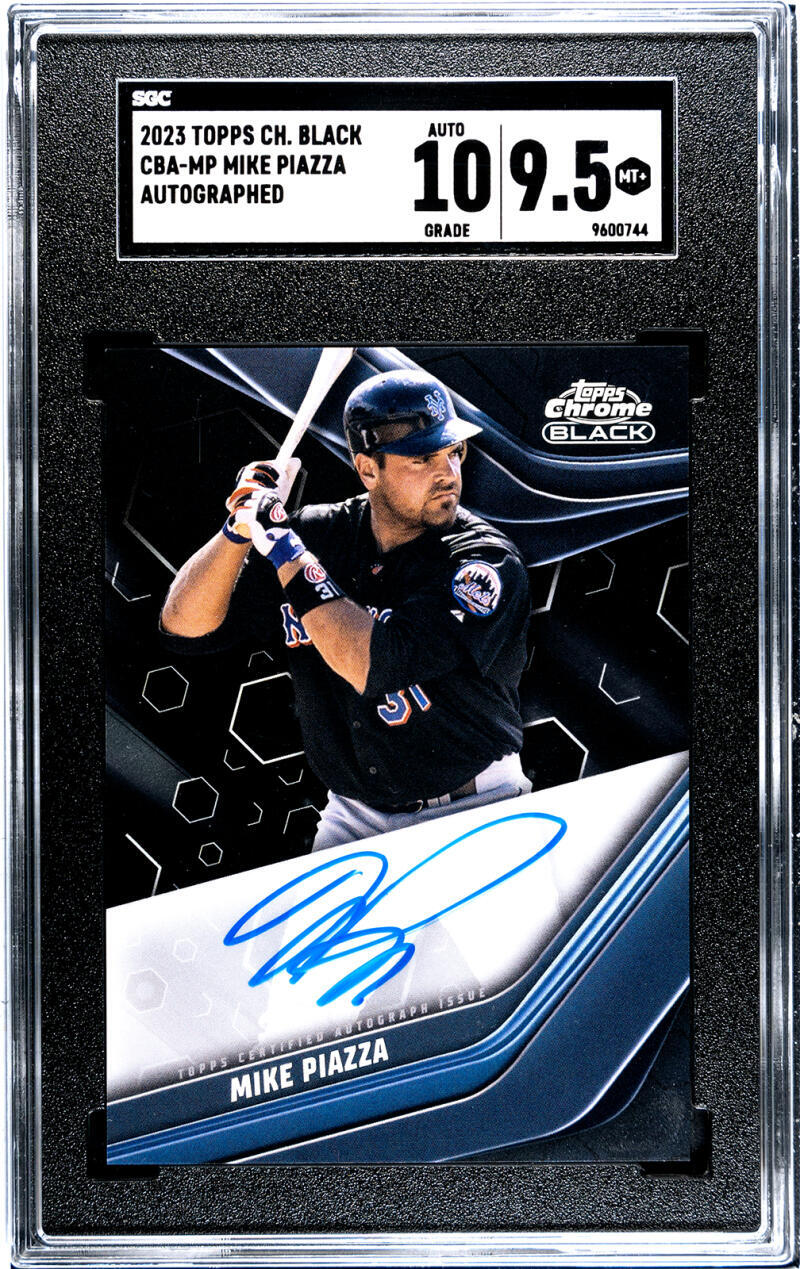 SGC BASEBALL CARDS AUTO
