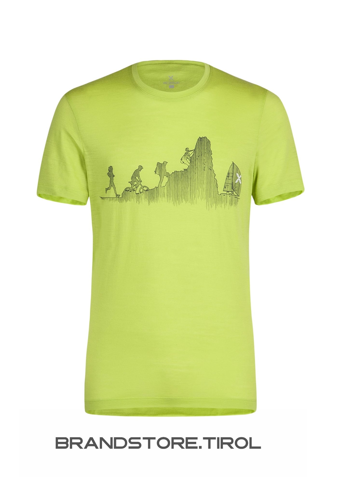 Новая спортивная шерстяная футболка Montura MTGC14XJW113 - Размер L