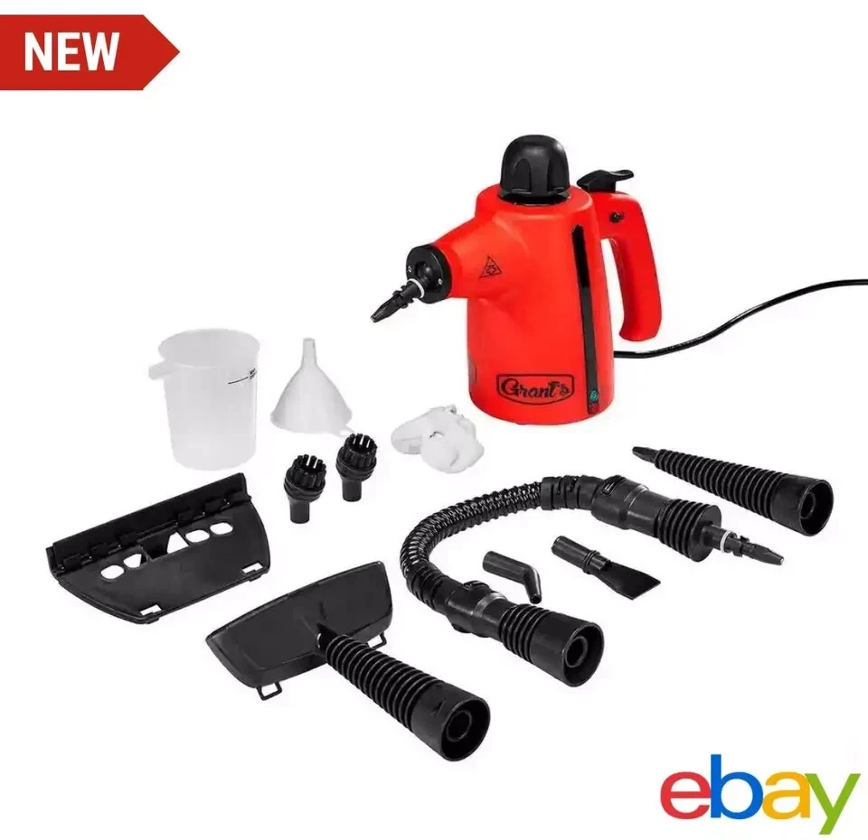 NEW Grant's Professional Handheld Steam Cleaner, Chemical-Free ---FREE SHIPPING