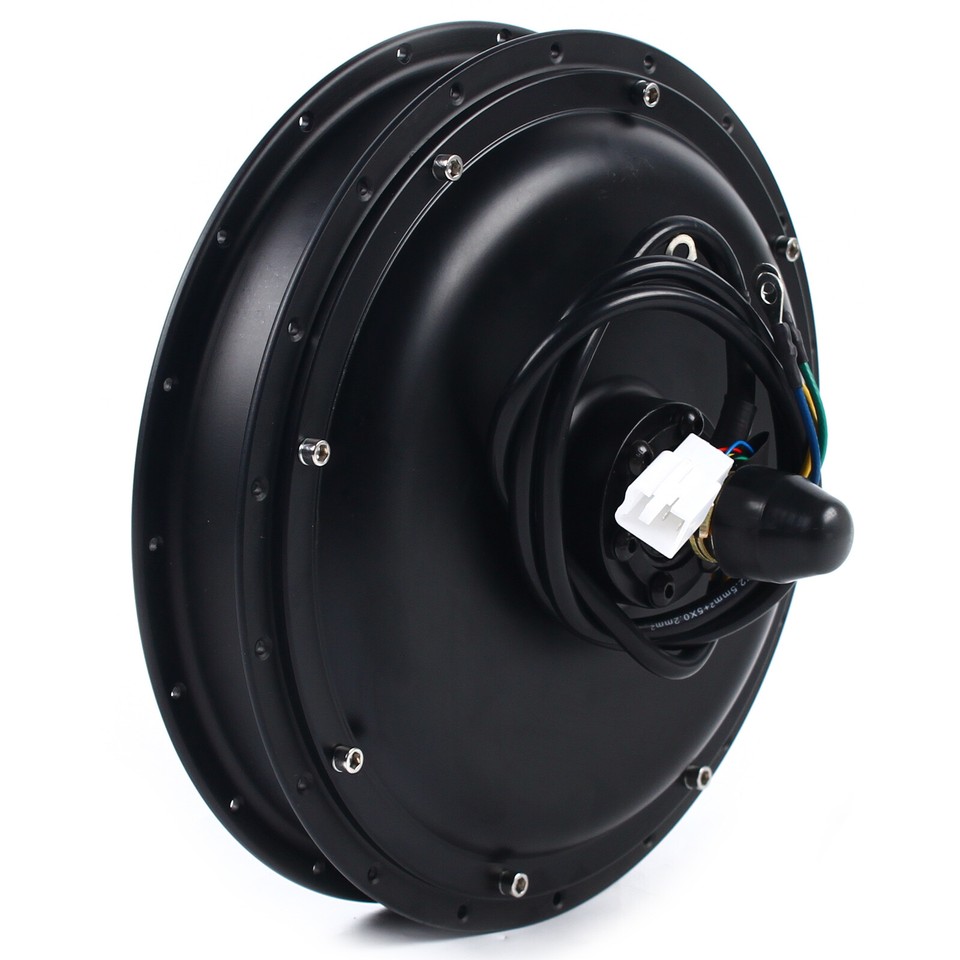 48V 1500W Threaded Rear Wheel Brushless Gearless Hub Motor for Ebike