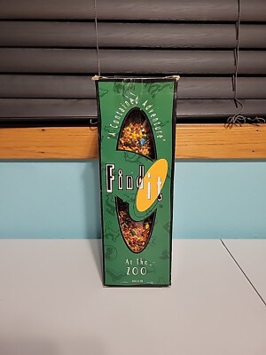 Find It At The Zoo ''A Contained Adventure'' Game With Original Box