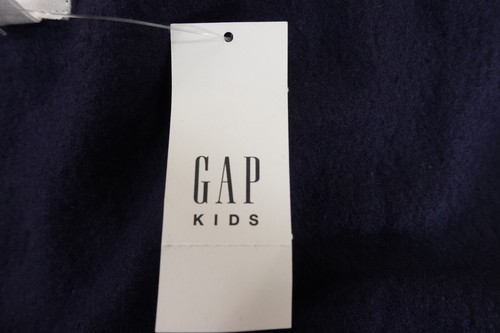 Gap Kids Boys Size Medium (8) Navy Blue Fleece Gap Logo Pullover Hoodie NWT - Picture 7 of 7