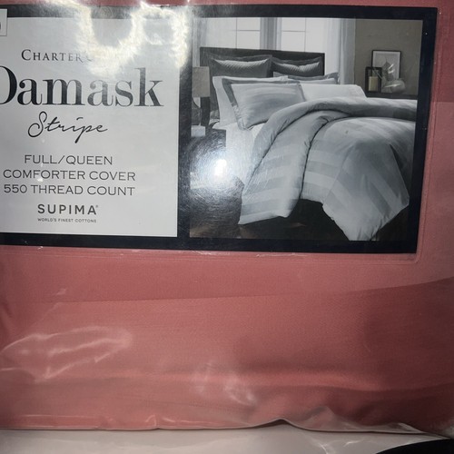 CHARTER CLUB DAMASK ;Duvet Cover Or 3 Pc Cover Set, You Pick - Picture 6 of 14