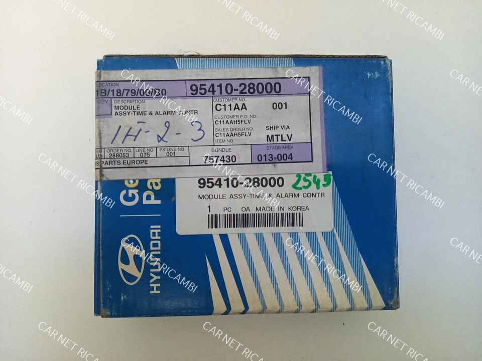 95410-28000 CENTRALINA HMC CONFORT TIME ALARM CONTROLLER HYUNDAI LANTRA I J-1 - Immagine 2 di 4