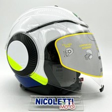 Agv Orbyt Block WhiteBlueYellowFluo