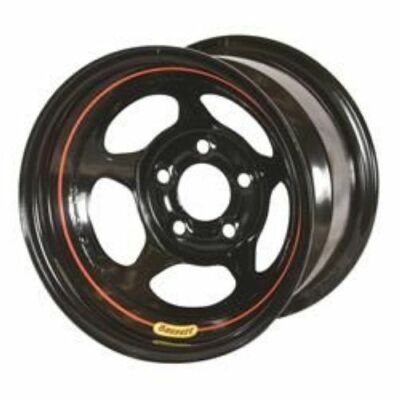 Bassett 50L545 5-Spoke Inertia Advantage Series 15''x10'' Wheel Rim; 5x5'' BP