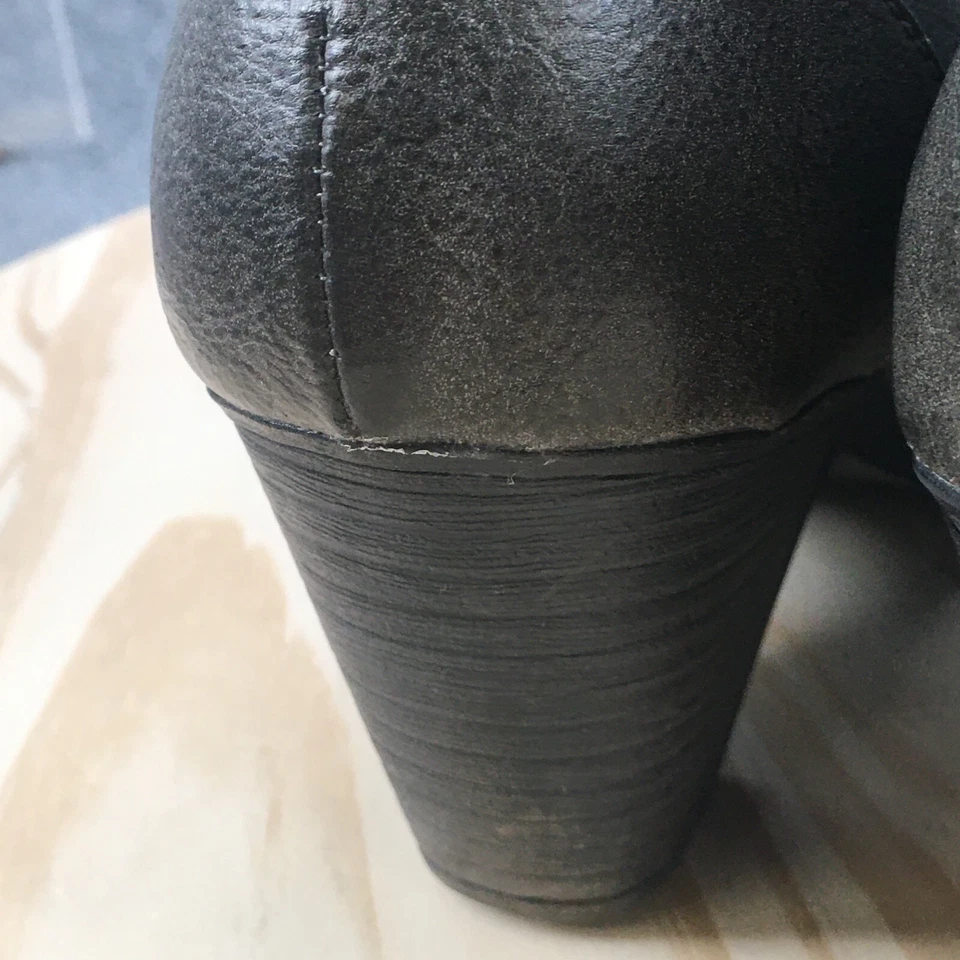 Croft & Barrow Botas Mujer 9.5 M Ortholite Maid Botín Gris Informal Bloque Foto 4 de 4