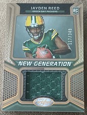 2023 Certified New Generation Jayden Reed RC Packers Patch /349 FREE SHIPPING 