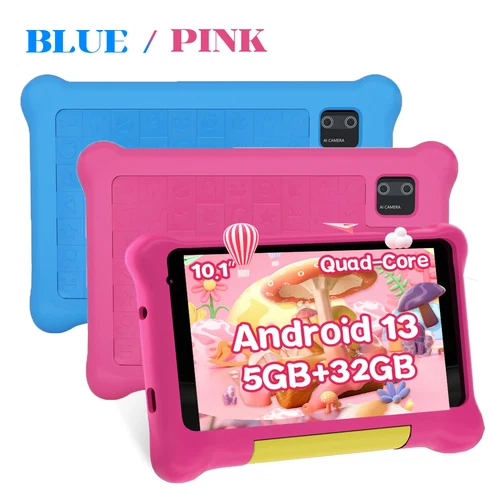 Anmecs Kids Tablet 7 Zoll WLAN/Bluetooth Android 13 Tablet für Kinder 3-12 5+32GB - Bild 1 von 11