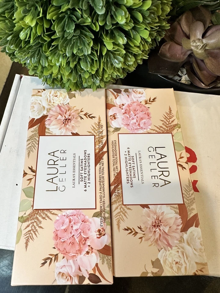 Laura Geller Essentials Soft Satins Shadows + Highlighters Palette New & Sealed - Image 3 of 3