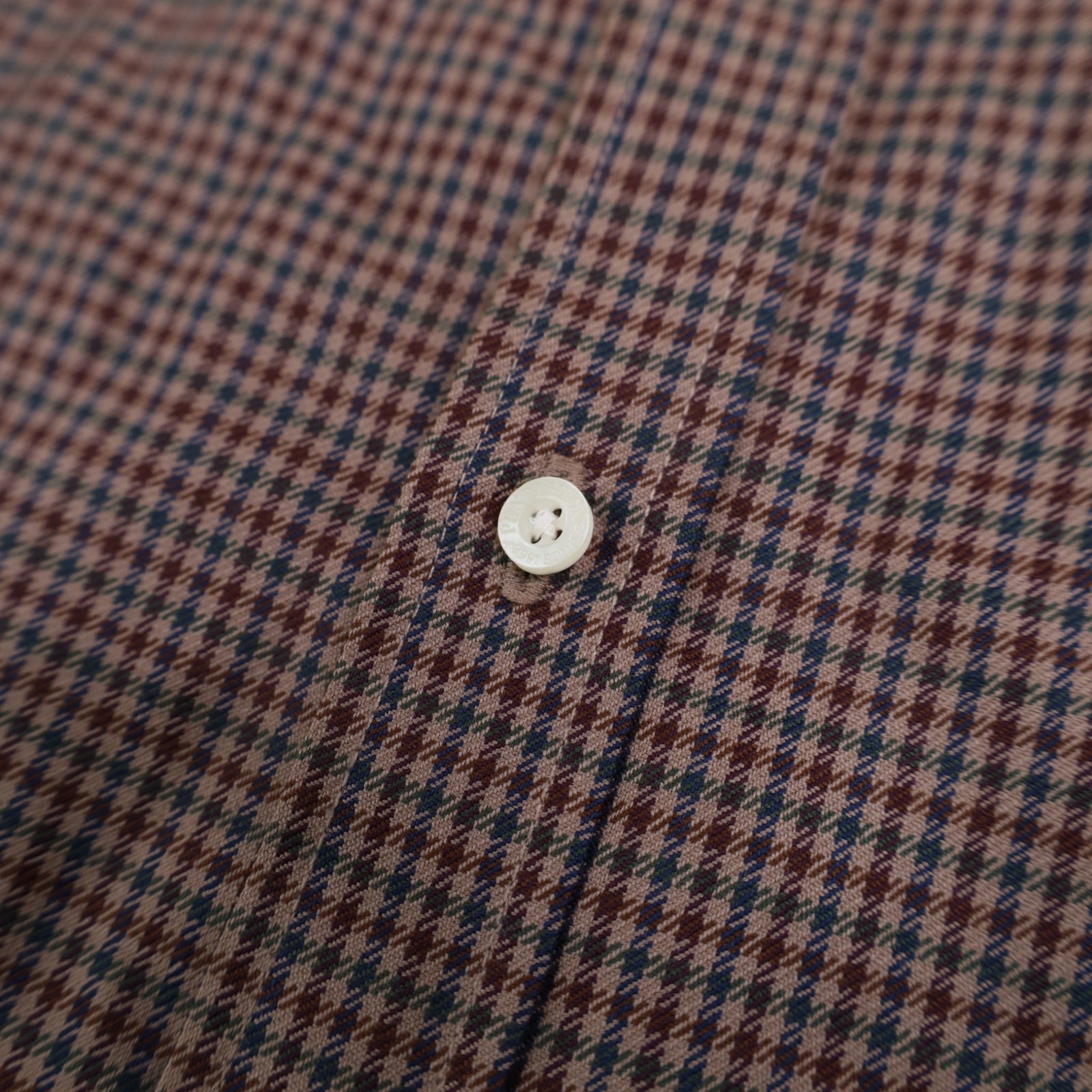 Sir Pendleton Houndstooth %100 Wool Button Up Shi… - image 5