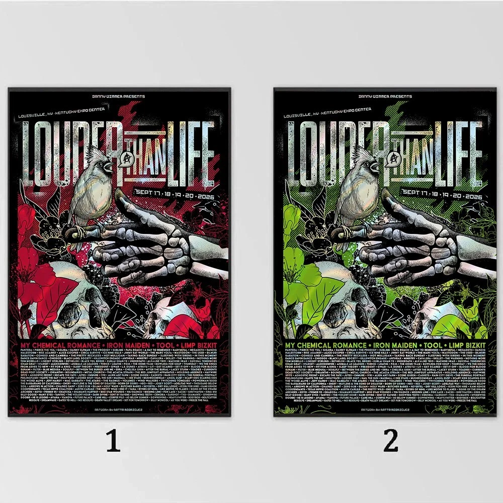 To Inform Poster Louder Than Life 2026 Fest Louisville KY September 17 To 20 2026 Poster ...