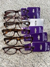 Lot de lecteurs mode NEUF (6) +1,00 -1,25 lunettes de lecture