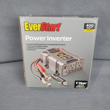 EverStart 400W Power Inverter 2 AC Outlets 2 USB 3.1A LED 12V 115V 70002MC Car
