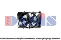 AKS Dasis LüFter, MotorküHlung 128203N FüR MERCEDES-BENZ