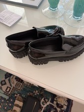 +++ Clarks Damen Loafer echt Leder Lackleder ...