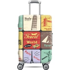Elastische Kofferhülle 25-28 Zoll Wiederverwendbar Schutz Reise Travel