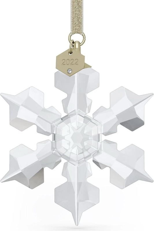 Swarovski Star Ornament Snowflake Crystal Annual Edition 2022  5615387, New Gift