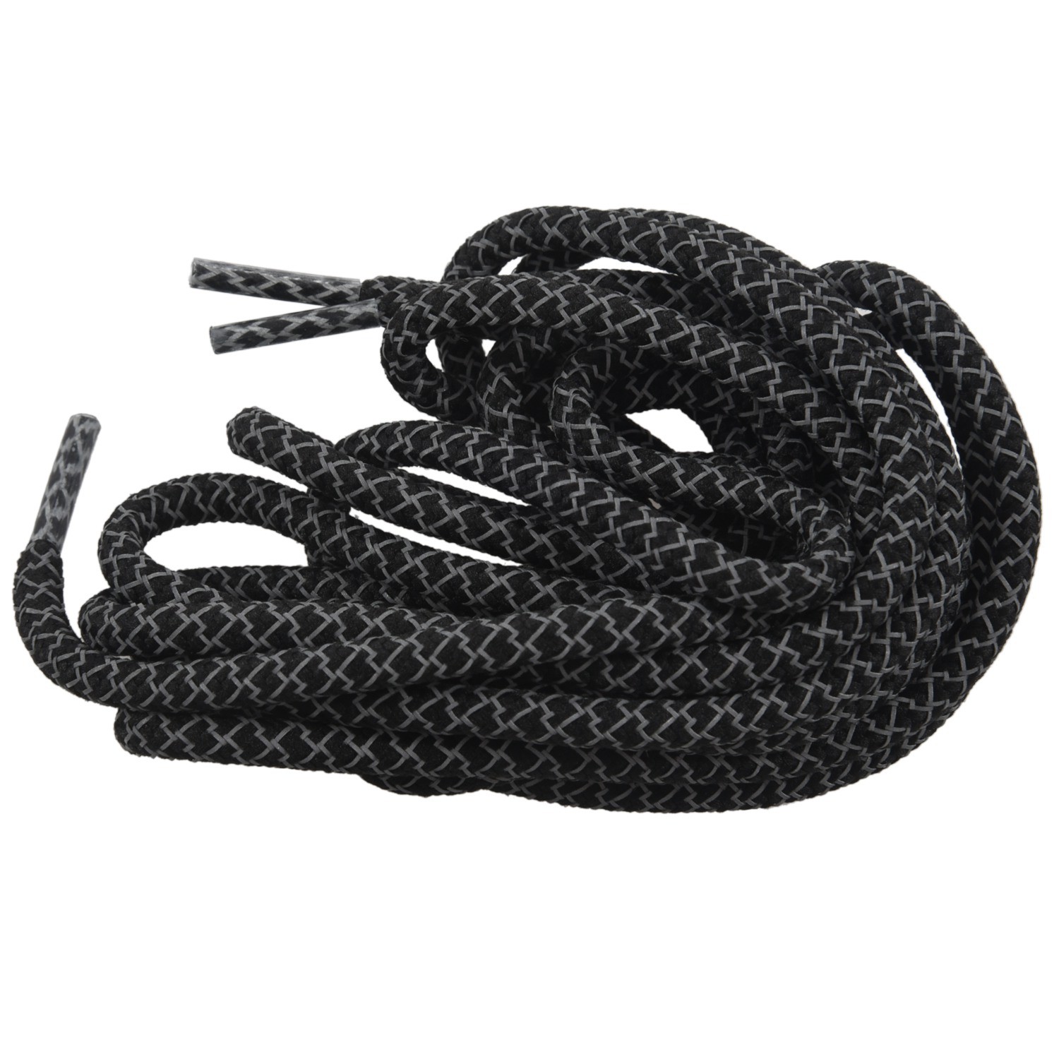 APL Lacci 120 cm fondo tondo lacci di sicurezza nastri per scarpe lacci riflettenti Colore:7682