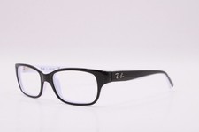 RAY-BAN RB 1527 3579 BLACK WHITE AUTHENTIC FRAMES EYEGLASSES 45-15