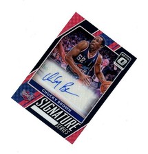 2017-18 Optic BLACK PRIZM REFRACTOR One of One SSP CHUCKY BROWN AUTO 1/1 ROCKETS