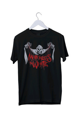 Motionless in White T-Shirt Herren schwarz weiß alle Größen S M L XL 2 3 4 XL