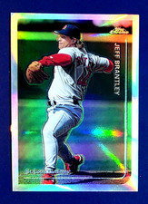 1999 Topps Chrome REFRACTOR SSP Jeff Brantley #162 Reds Cardinals All Star SSP