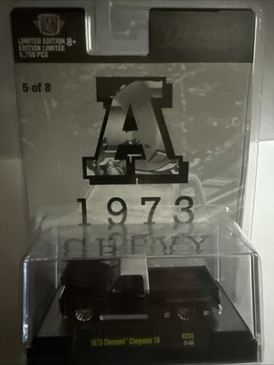 M2 Diecastz exclusive  73 Chevy Cheyenne 10 step side Black  A 