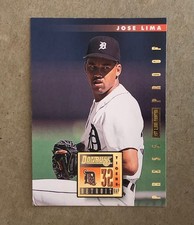 1996 Donruss Press Proofs - Jose Lima - #502 - Detroit Tigers - NrMt