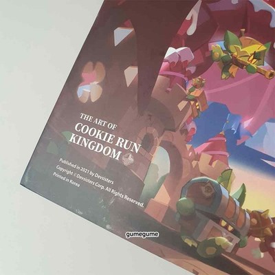 The Art of Cookie Run Kingdom Art Book English Korean Artbook Pre