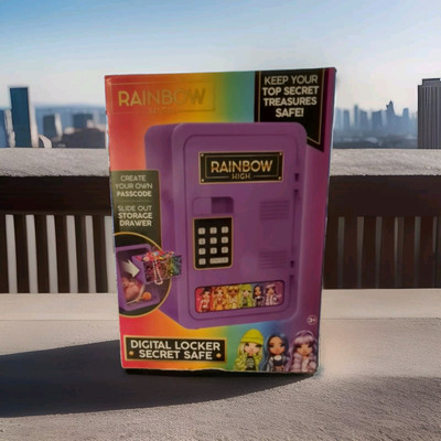 Rainbow High Digital Locker Secret Safe Create Your Own Passcode Safe New In Box