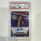 Victor Wembanyama 2023 Topps Chrome Geometric Purple Rookie Auto PSA 10