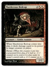 MTG Murderous Redcap - Shadowmoor Heavily Played English