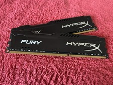 Kingston HyperX Fury HX318C10FBK2/16 DDR3  RAM 16GB 2x8GB gebraucht 