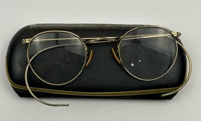 VTG 1930s AO American Optical Hi-Bo Ful-Vue 12K GF Gold Filled Eyeglasses  A-127