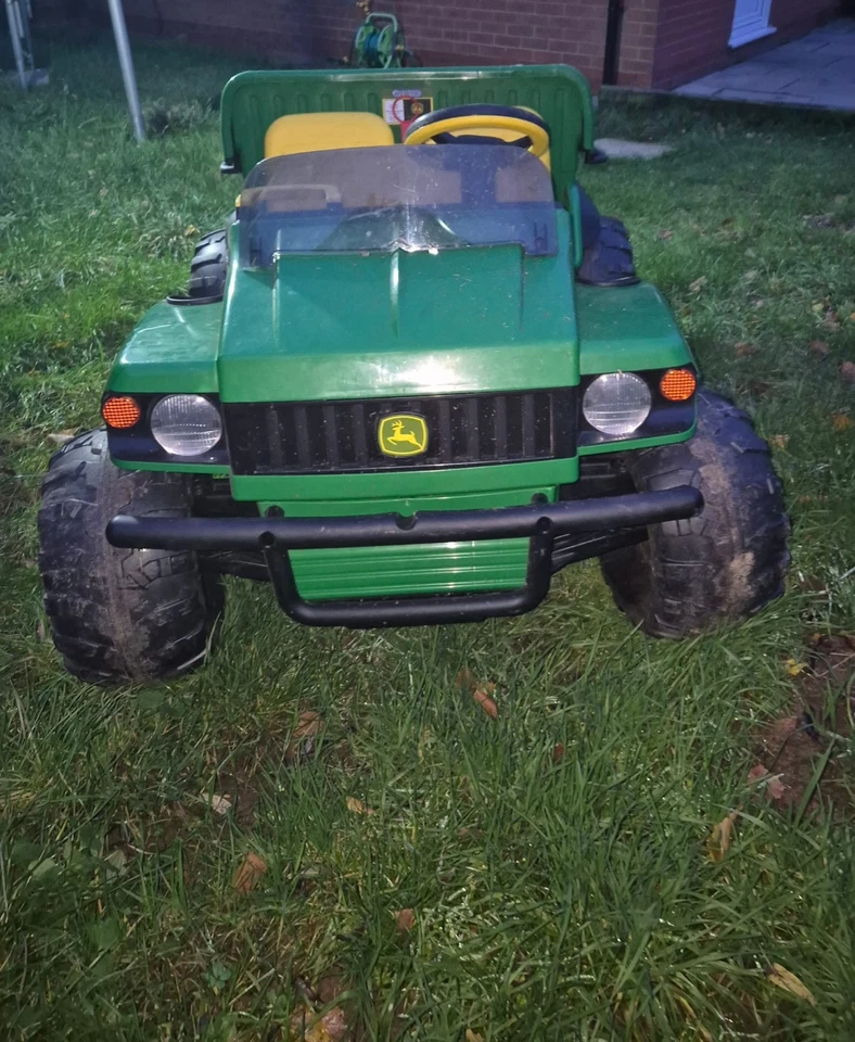 Peg Perego John Deere Gator Electric Tractor Toy for Kids - Image 2 of 4