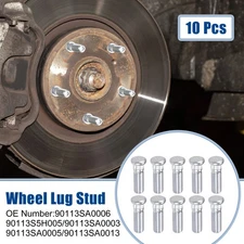 10pcs M12x1.5 Front or Rear Wheel Lug Stud for Honda Accord CR-V No.9094202067