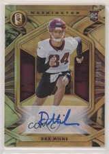2021 Panini Gold Standard Rookies Auto 16/199 Dax Milne #193 Auto z4k