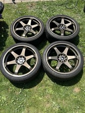 Japan Racing 19inch Alloy Wheels 5x110 8.5j ET40 Vauxhall Fitment