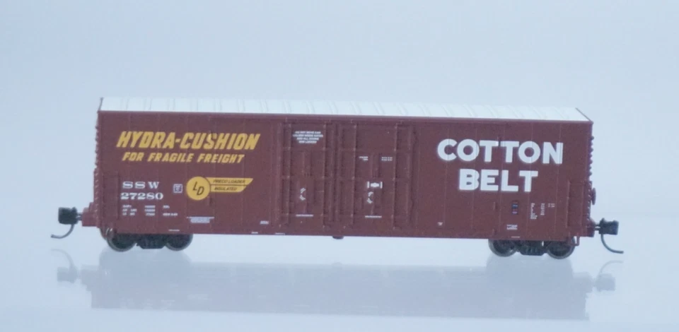 Wheels Of Time COTTON BELT 27280 N Scale 50' Box Car - 61061 - Image 2 of 3