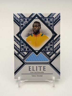 Yaya Toure /10 Player Worn Patch | 2025 Futera Unique - Manchester City Legend