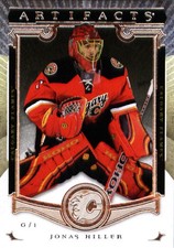 2015-16 Artifacts #100 Jonas Hiller - HKY