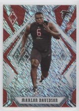 2020 Panini Phoenix Rookies White Shimmer Marlon Davidson #162 n0c