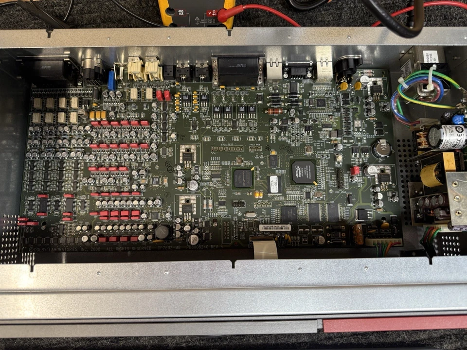 DOLBY CP-750 Digital Cinema Audio Processor Parts/Repair.   Needs Power Supply-2 - Image 4 of 4